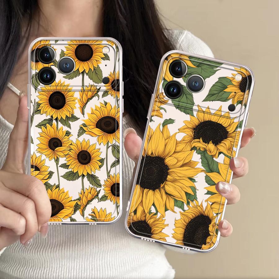 Phone Cases Xr Iphone - Funda con Diseño de Girasoles para