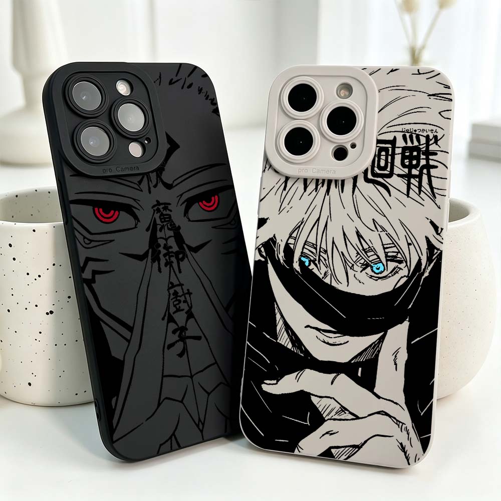 Phone Cases Jujutsu Kaisen - Funda de Silicona con Diseño de