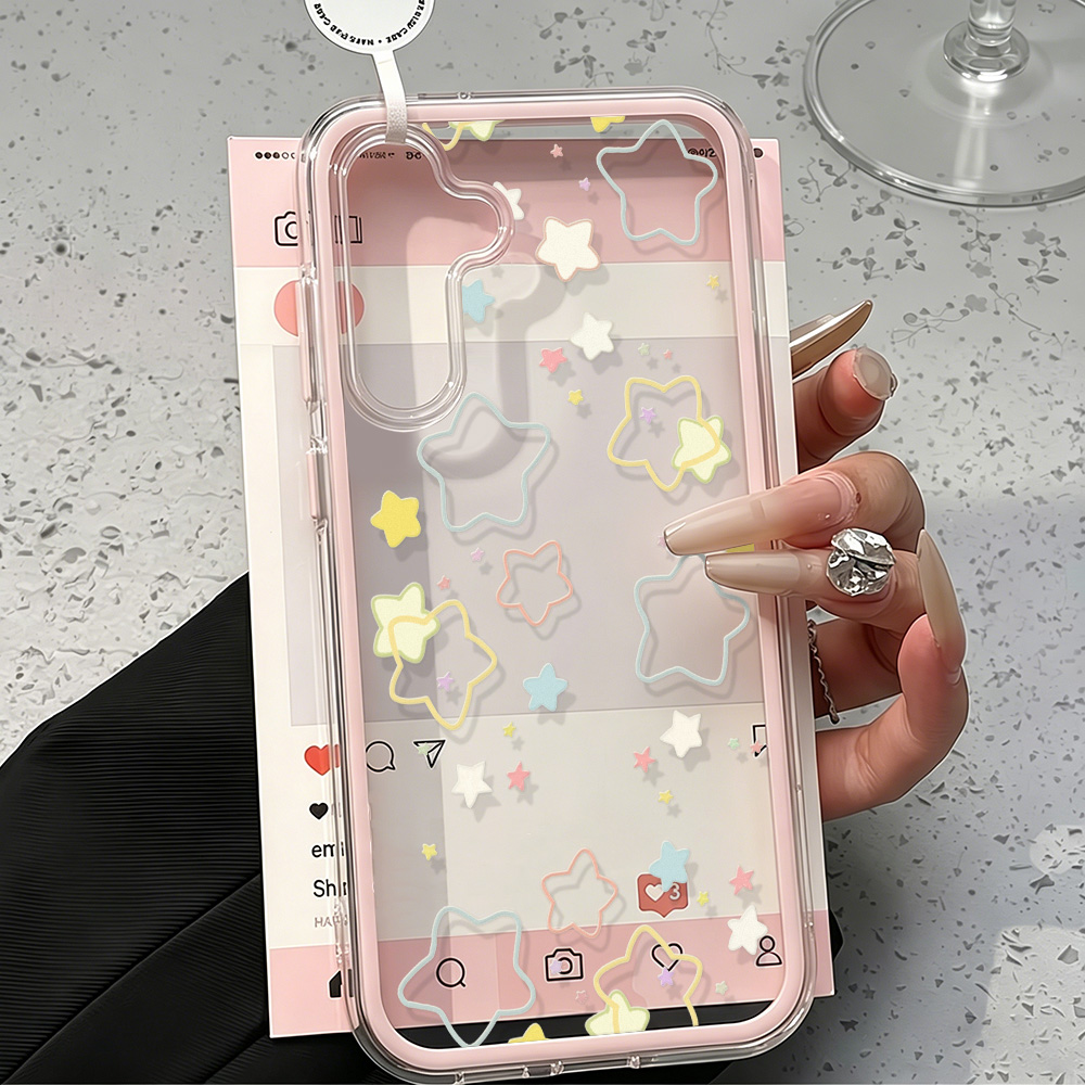 Phone Cases Galaxy A16 5G - Funda transparente 2 en 1 para