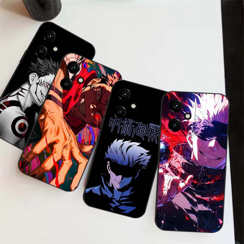 Funda de teléfono negra con di - Phone Cases Jujutsu Kaisen reseña y precio